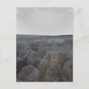 Carte Postale Israël, Mer Morte, formations rocheuses