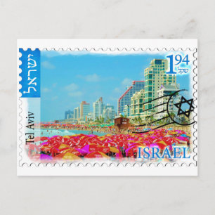 Carte Postale Israël tel Aviv