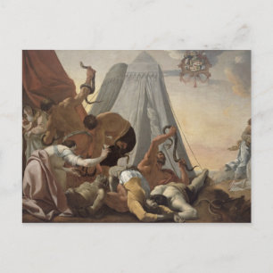 Carte Postale Israélites affligés avec le serpent d'airain