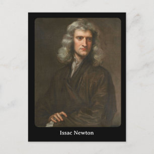 Carte Postale Issac Newton