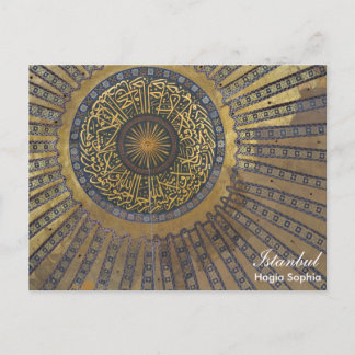 Carte Postale Istanbul - Dôme de Sainte-Sophie