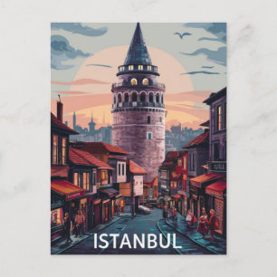 Carte Postale Istanbul, rue Turquie