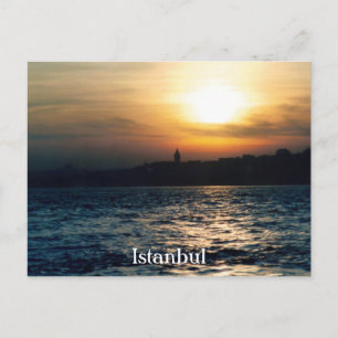 Carte postale Istanbul Sunset