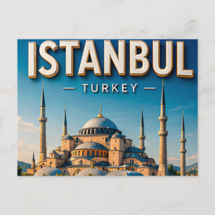 Carte Postale Istanbul Turquie Hagia Sophia Bosphore Culturel