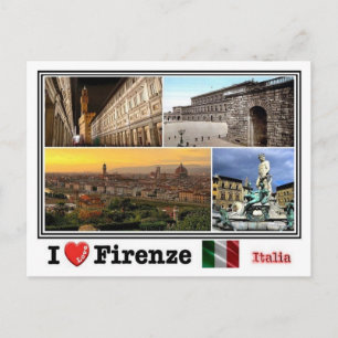 Carte Postale IT Italia - Firenze - mosaïque -