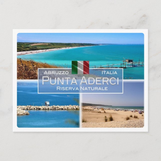 Carte Postale IT Italie - Abruzzes - Punta aderci - (Devant)