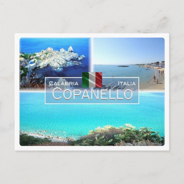 Carte Postale IT Italie - Calabre - Copanello - (Devant)