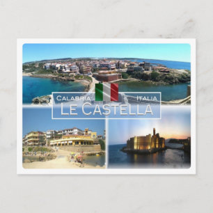 Carte Postale IT Italie - Calabre - Le Castella -