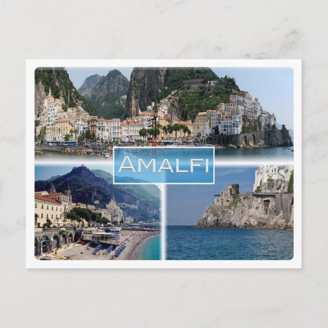 Carte Postale IT Italie - Campanie - Amalfi - (Devant)