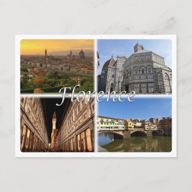 Carte Postale IT Italie - Florence Firenze - (Devant)