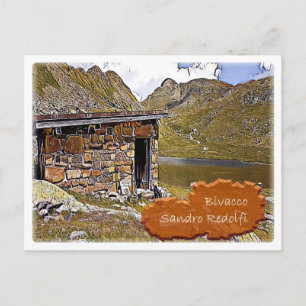 Carte Postale It Italie - hutte alpine Bivacco Redolfi - Dolomit