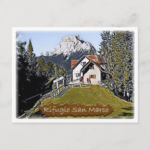 Carte Postale IT Italie - hutte alpine San Marcoi -