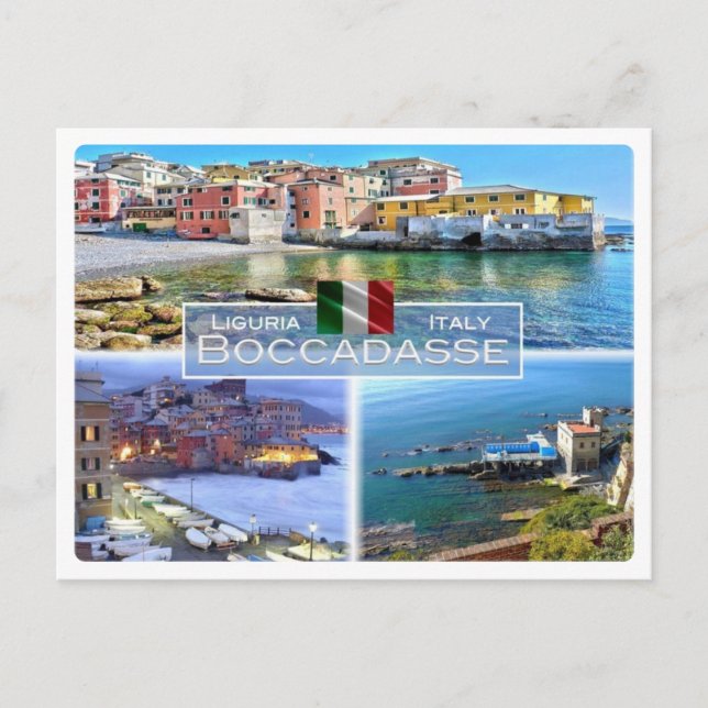 Carte Postale IT Italie - Ligurie - Boccadasse - (Devant)