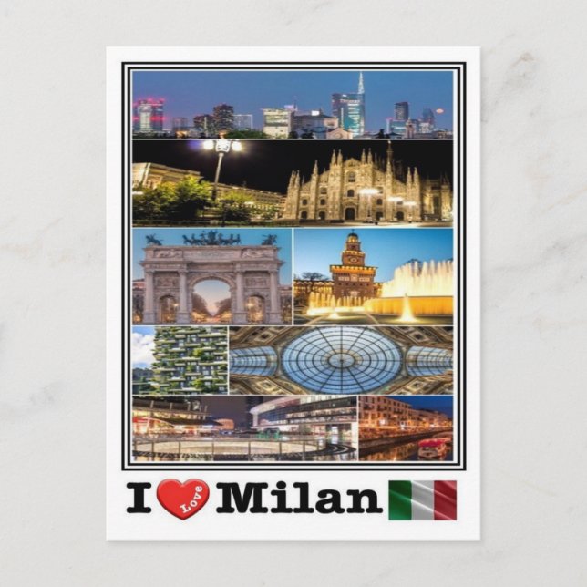 Carte Postale IT Italie - Milan - (Devant)