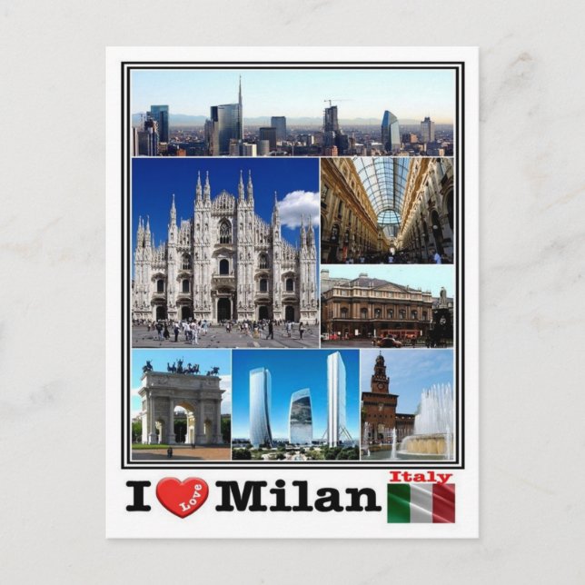 Carte Postale IT Italie - Milan - (Devant)