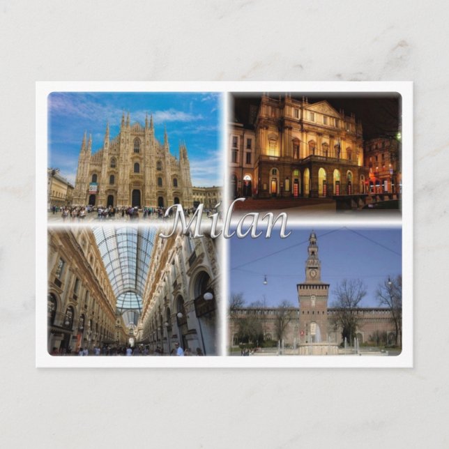 Carte Postale IT Italie - Milan Milano - Lombardie - (Devant)