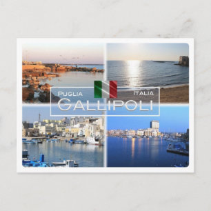 Carte Postale IT Italie - Pouilles - Gallipoli - Salento -