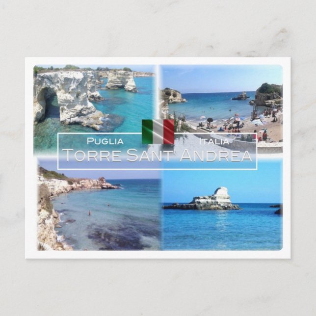 Carte Postale IT Italie - Pouilles - Pouilles - Torre Sant'Andre (Devant)