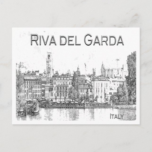 Carte Postale IT Italie - Riva del Garda - (Devant)