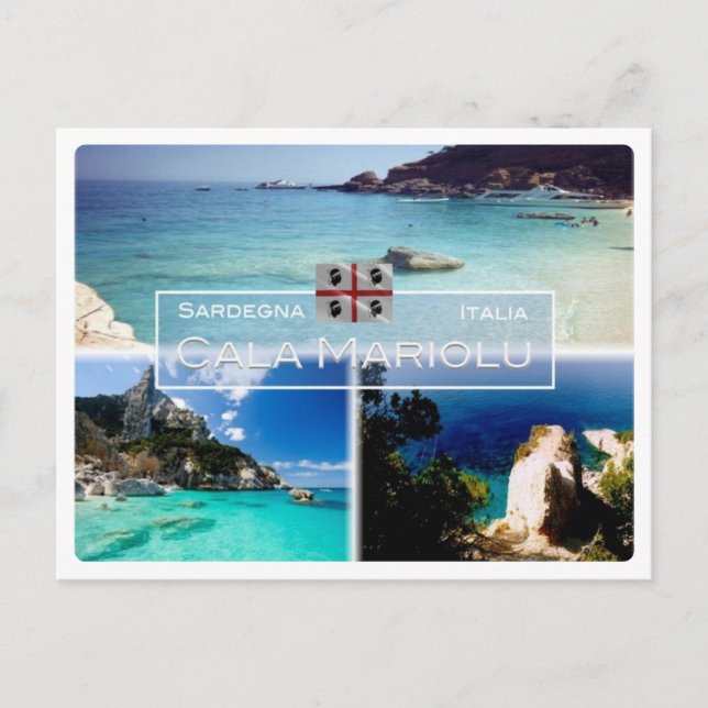 Carte Postale IT Italie - Sardaigne - Baulei - Cava Mariolu - (Devant)