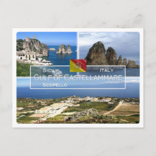 Carte Postale IT Italie - Sicile - Golfe de Castellammare -