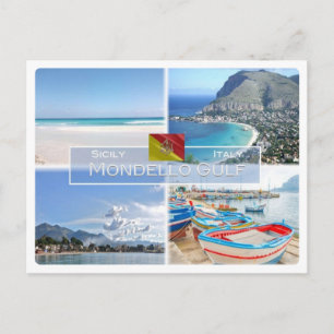 Carte Postale IT Italie - Sicile - Golfe de Mondello -