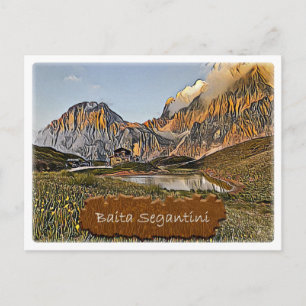 Carte Postale It Italy - cabane alpine Baita Segantini - Dolomit