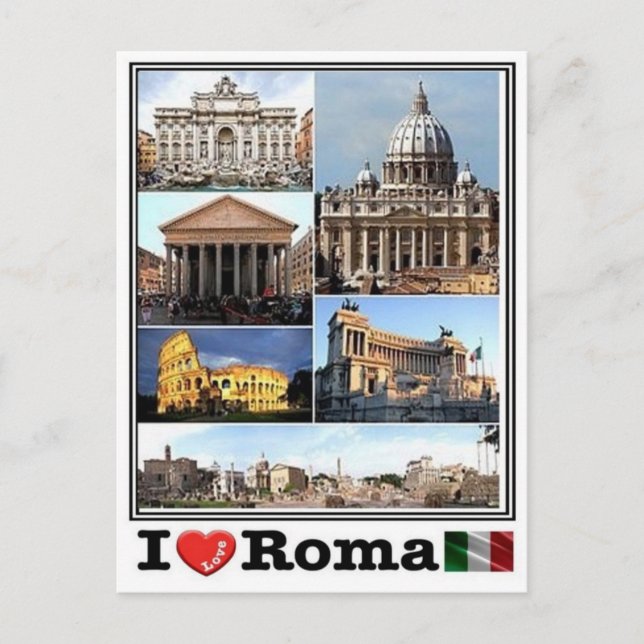Carte Postale IT Italy - Roma - (Devant)