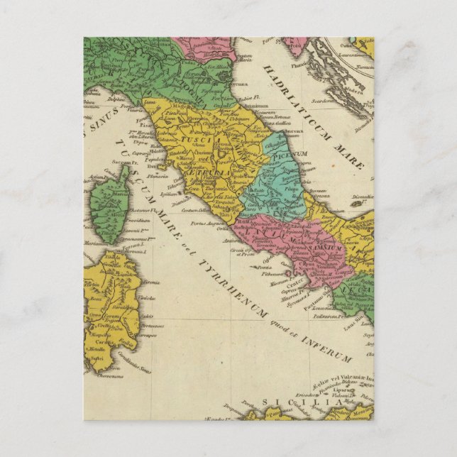 Carte Postale Italia Antiqua (Devant)