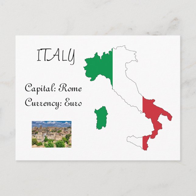Carte Postale Italie (Devant)