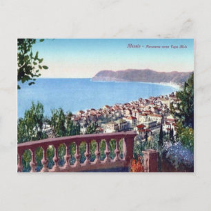 Carte Postale Italie, Alassio, Baie et ville