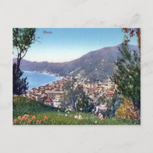 Carte Postale Italie, Alassio, Ville et Baie