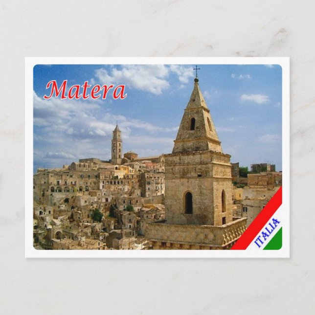 Carte Postale Italie - Basilicata - Matera - (Devant)