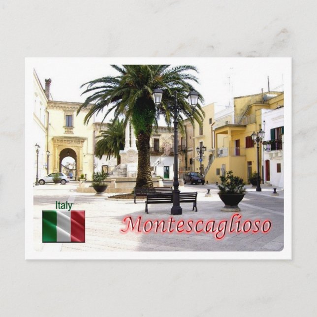 Carte Postale Italie - Basilicata - Montescaglioso - (Devant)