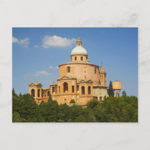 Carte Postale Italie, Bologne, Jour ensoleillé avec Portico di S