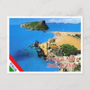 Carte Postale Italie - Calabre - Praia a Mare - Isola di Dino -