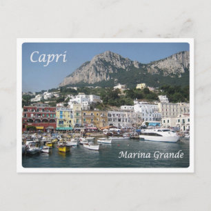 Carte Postale Italie - Campanie - Capri - Marina Grande -