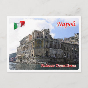 Carte Postale Italie - Campanie - Naples - Palazzo Donn'Anna