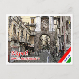 Carte Postale Italie - Campanie - Naples - Porta San Gennaro -