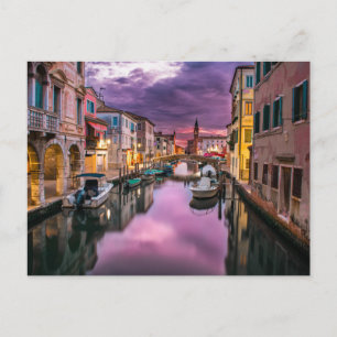 Carte Postale Italie Canal de Venise