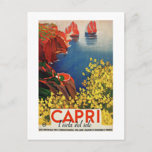 Carte Postale Italie - Capri l'île du Soleil