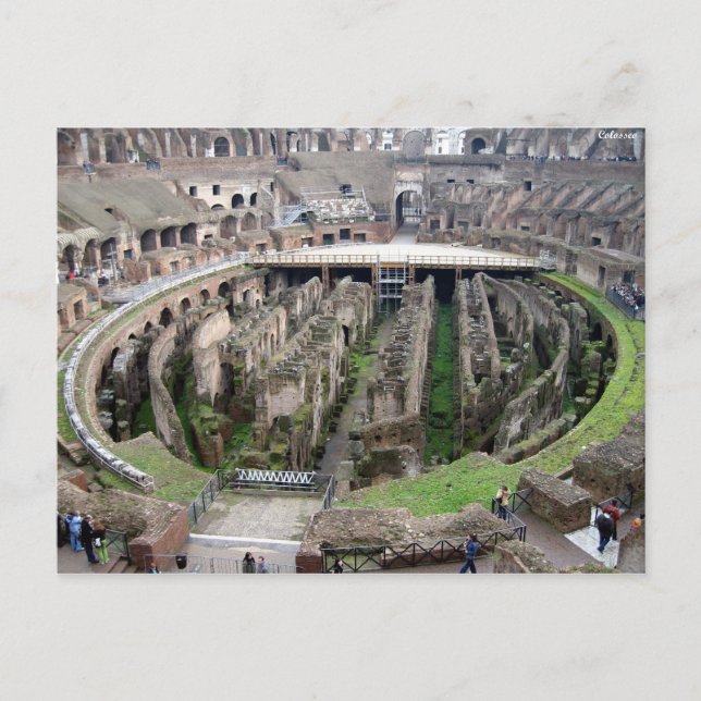 Carte Postale italie - colosseo (Devant)
