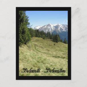 Carte Postale Italie, Dolomites