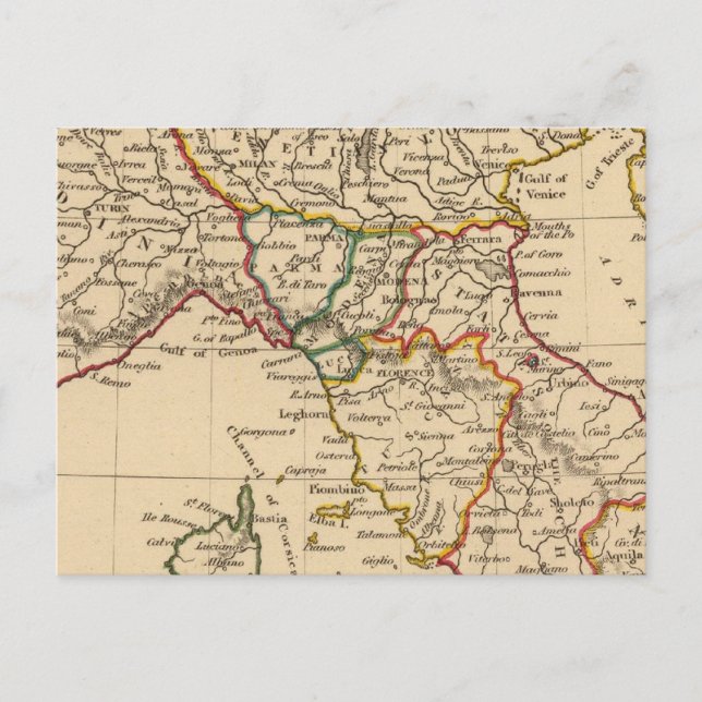Carte Postale Italie du Nord (Devant)