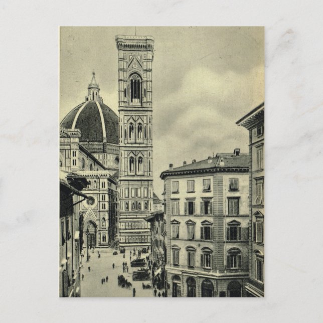 Carte Postale Italie, Florence, Florence, Florence, 1908, Duomo (Devant)