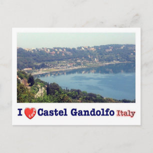 Carte Postale Italie - Latium - Castel Gandolfo - I Love -