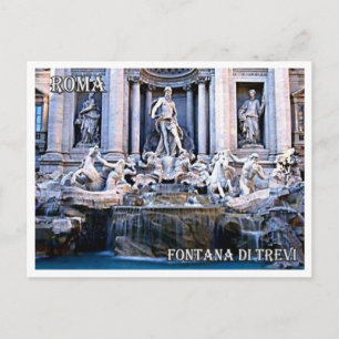 Carte Postale Italie - Latium - Rome - Fontaine de Trevi -