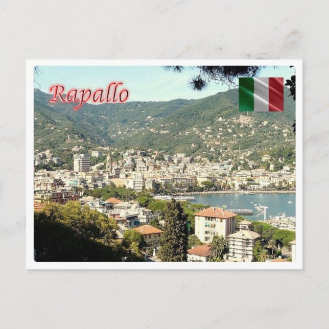 Carte Postale Italie - Ligurie - Rapallo - (Devant)