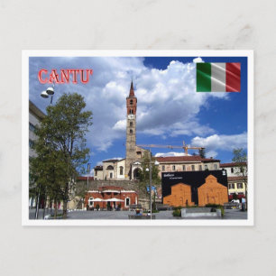 Carte Postale Italie - Lombardie - Cantù - Carré Garibaldi -