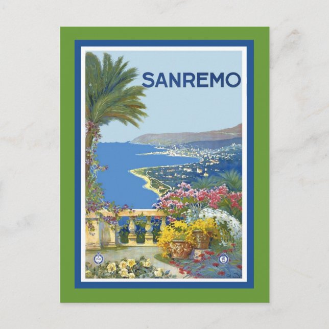 Carte Postale Italie Milan Assisi Napoli Vérone San Remo (Devant)